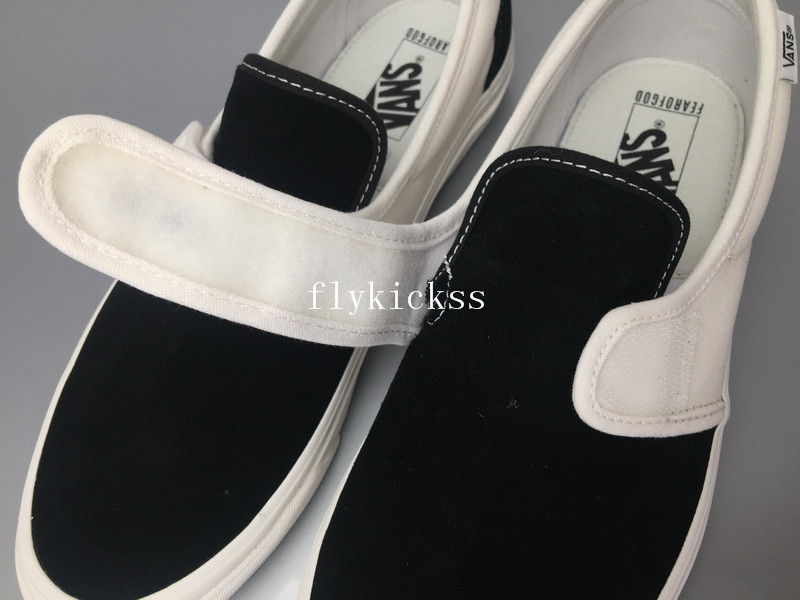 Fear of God x Vans Slip-On VN0A3MQ5NP4H Black White